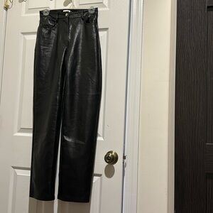 Aritzia Wilfred Melina vegan leather pants Size 2